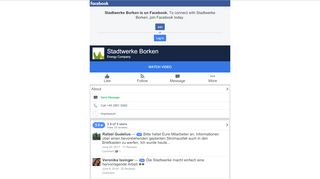 
                            11. Stadtwerke Borken - Facebook Basic