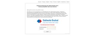 
                            13. Stadtwerke Bruchsal GmbH - Zählerablesung online