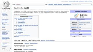 
                            3. Stadtwerke Brühl – Wikipedia