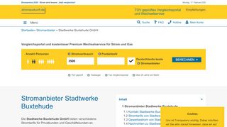 
                            4. Stadtwerke Buxtehude GmbH - StromAuskunft