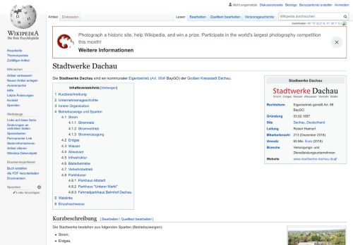 
                            13. Stadtwerke Dachau – Wikipedia