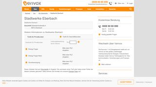 
                            11. Stadtwerke Eberbach - Verivox