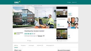 
                            6. Stadtwerke Emden GmbH als Arbeitgeber | XING Unternehmen