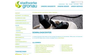 
                            4. Stadtwerke Gronau - Downloads
