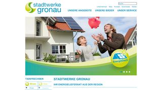 
                            2. Stadtwerke Gronau - Startseite