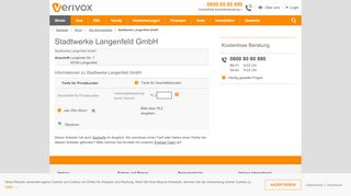 
                            7. Stadtwerke Langenfeld GmbH - Verivox