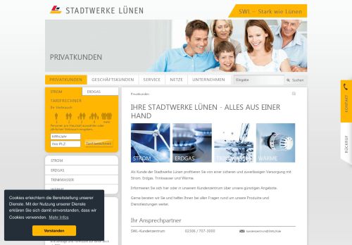 
                            2. Stadtwerke Lünen: Privatkunden