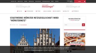 
                            6. Stadtwerke Münster Netzgesellschaft wird 