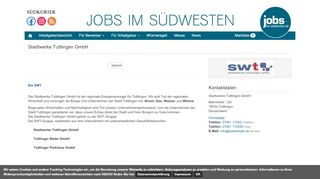 
                            8. Stadtwerke Tuttlingen GmbH | Jobs & Stellenangebote | Alle Jobs im ...