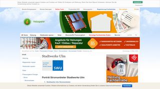 
                            7. Stadtwerke Ulm Stromtarife, Preise - SWU NaturStrom & SWU ...