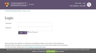 
                            10. Staff directory - University of Birmingham Intranet