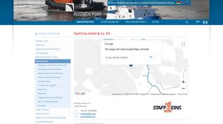 
                            7. Staff Eins GmbH & Co. KG | ROSTOCK PORT - Hafen Rostock
