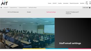 
                            7. Staff email settings | Athlone Institute of Technology