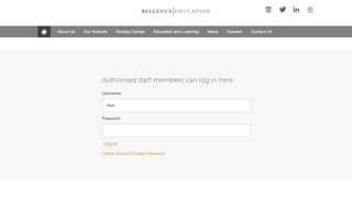 
                            13. Staff Login | Bellevue Education