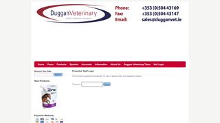 
                            6. Staff Login | Duggan Veterinary Supplies LtdDuggan Veterinary ...