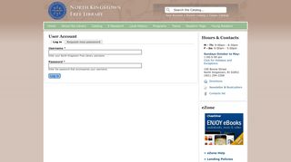 
                            9. Staff Login - North Kingstown Free Library