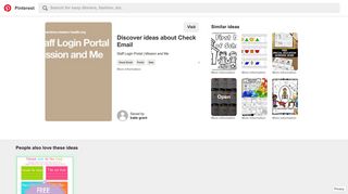 
                            3. Staff Login Portal | Mission and Me | work page | Pinterest | Check ...