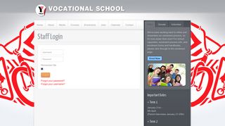 
                            2. Staff Login - YMCA Vocational School