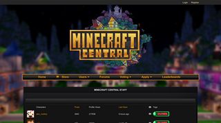 
                            5. Staff Members - Minecraft Central | #1 Minecraft Server | Best ...