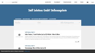 
                            8. Staff Solutions GmbH Stellenangebote - FashionUnited