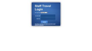 
                            3. Staff Travel Login