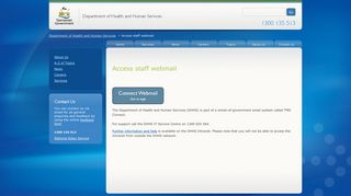 
                            9. Staff Web Mail - Department of Health and Human Services Tasmania