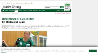 
                            10. Staffeleinteilung der 3. Liga ist erfolgt: Im Westen viel Neues - Marler ...