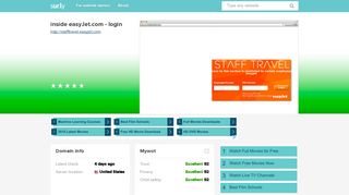 
                            10. stafftravel.easyjet.com - inside easyJet.com - login - Stafftravel EasyJet