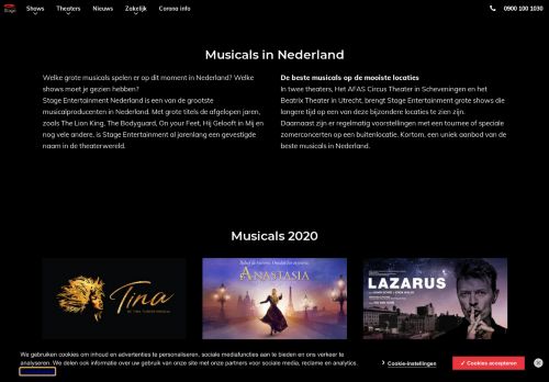 
                            12. Stage Entertainment Nederland - Musical