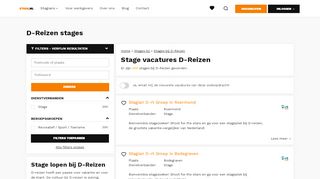 
                            9. Stage lopen bij D-Reizen | D-Reizen stages | Stage.nl