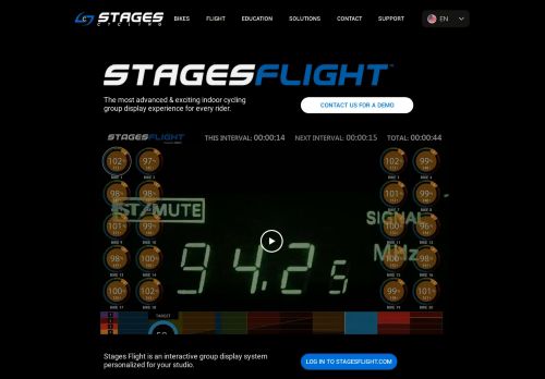 
                            5. Stages Flight - Stages Indoor Cycling