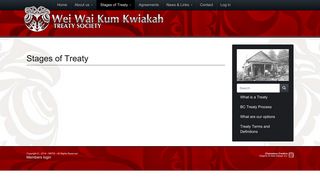 
                            6. Stages of Treaty | Wei Wai Kum Kwiakah Treaty Society
