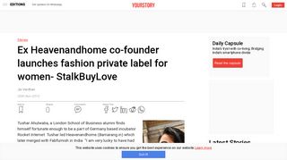 
                            10. StalkBuyLove - YourStory