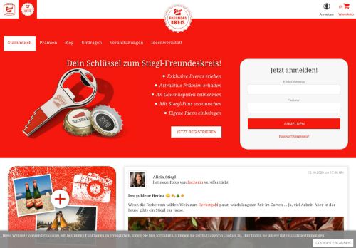 
                            2. Stammtisch | Stiegl Freundeskreis - Stiegl Online-Shop