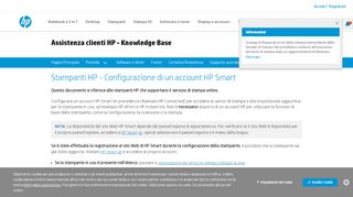 
                            4. Stampanti HP - Configurazione di una stampante collegato tramite HP ...