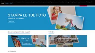 
                            9. Stampe Fotografiche, Fotolibri, Fotocalendari, Fotoarredo