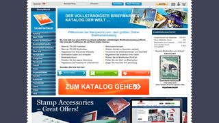 
                            7. StampWorld.com - Der vollständigste Briefmarken-Katalog im Internet