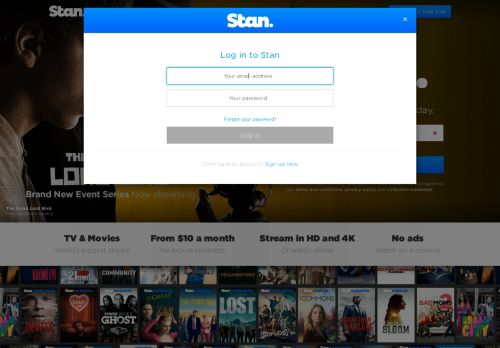 
                            8. Stan Login | Watch TV Shows & Movies Online | Stan