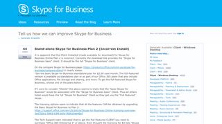 
                            11. Stand-alone Skype for Business Plan 2 (Incorrect Install) – Skype ...