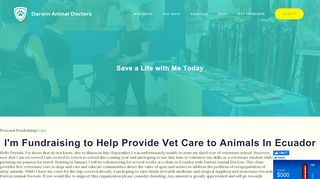 
                            3. Stand with Me and Save a Life Together! - Darwin Animal Doctors ...