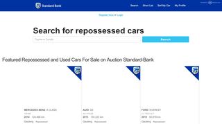 
                            6. Standard Bank - MyCars