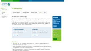 
                            11. Standard Chartered Bank - Careers - Internships - Apply