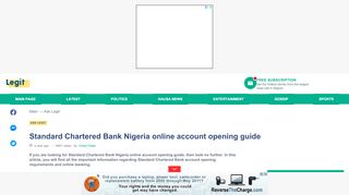 
                            7. Standard Chartered Bank Nigeria online account opening guide ...