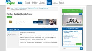 
                            7. Standard Chartered Bank Statement - Hong Kong Forums - ...