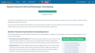 
                            12. Standard Chartered Credit Card Net Banking: Register & ...