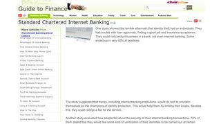 
                            13. Standard Chartered Internet Banking - Singapore Street Directory