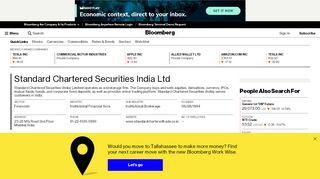 
                            6. Standard Chartered Securities (India) Ltd.: Private Company ...