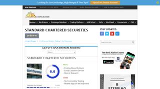 
                            12. Standard Chartered Securities Review for 2019 | Video Review