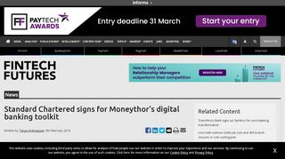 
                            12. Standard Chartered signs for Moneythor's digital banking toolkit ...