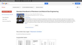 
                            11. Standard Handbook of Petroleum and Natural Gas Engineering